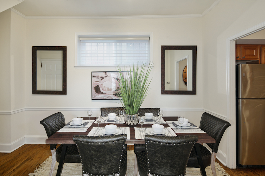 house for sale rittenhouse carriage house dining room