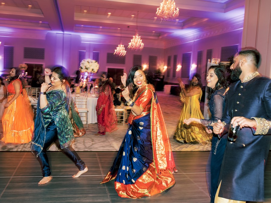 Indian wedding dance