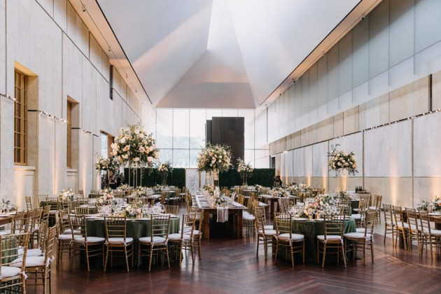 A Romantic Barnes Foundation Wedding Filled With Butterflies