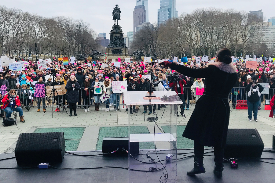 Women's March on Philadelphia 2020