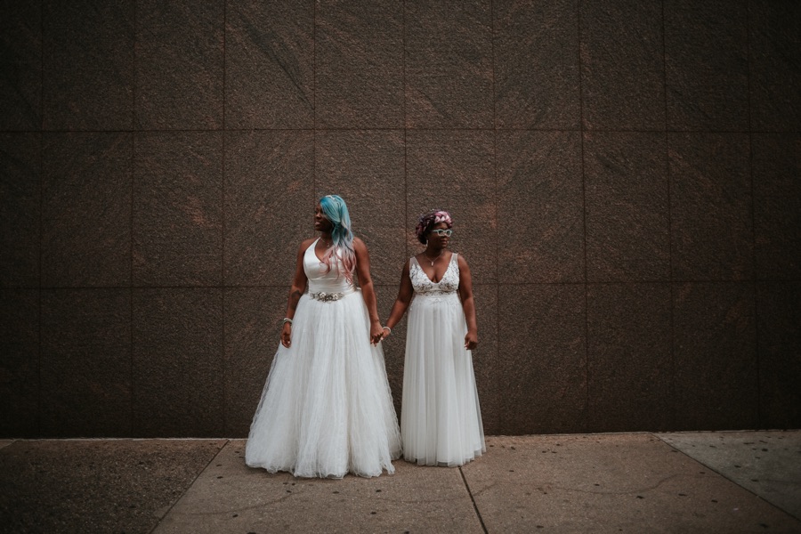 Philadelphia wedding portrait