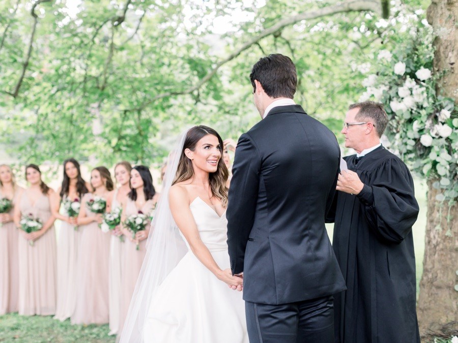 Outdoor wedding