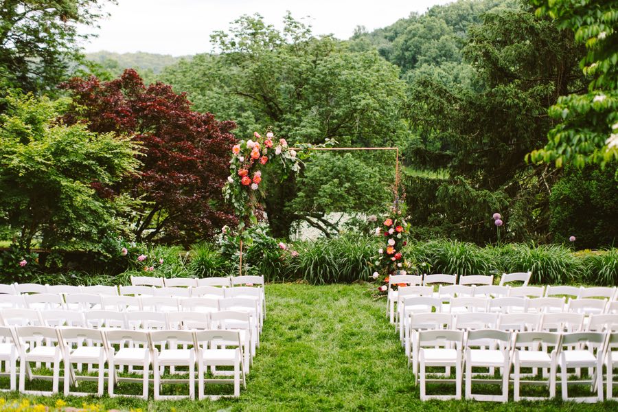 Outdoor wedding