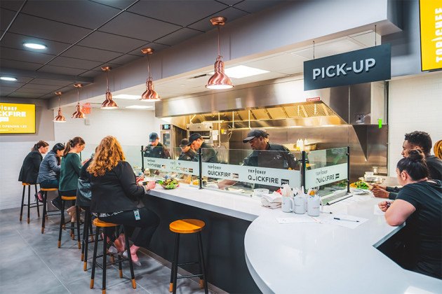 Quickfire Fast Food Top Chef Quickfire Opens at Comcast Center - Philadelphia Magazine