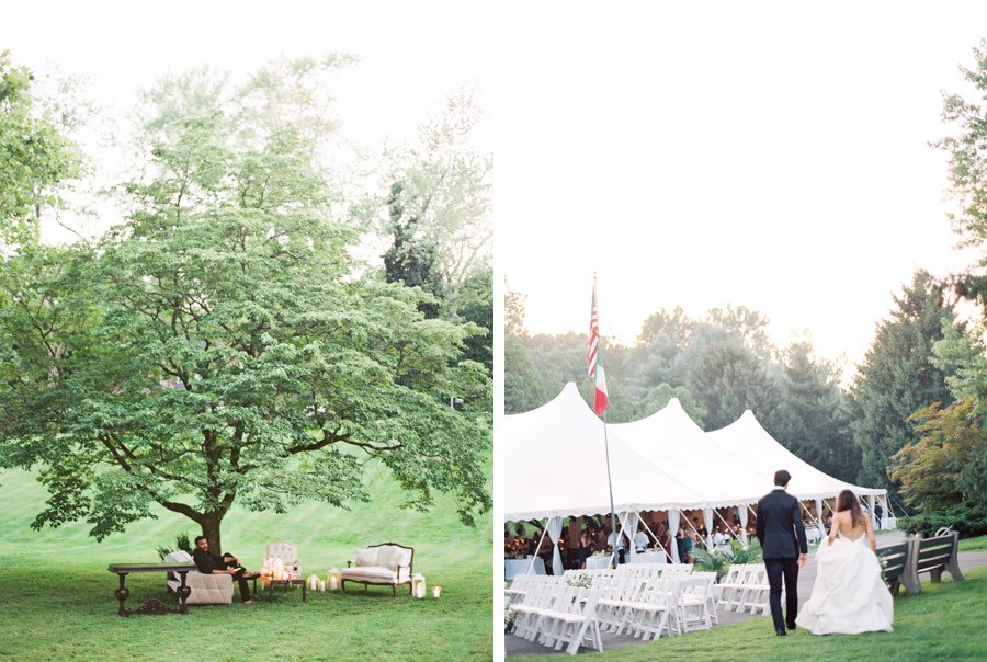 Allentown tent wedding