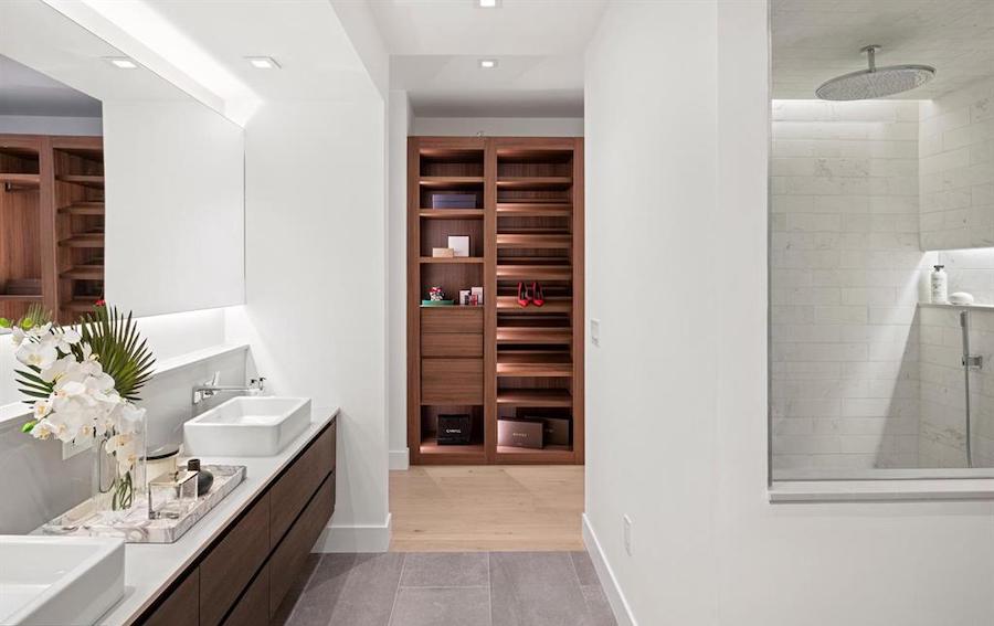 condo for sale rittenhouse square new construction master bathroom