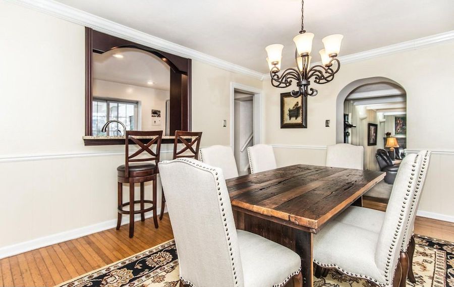 house for sale crestmont farms renovated colonial dining room