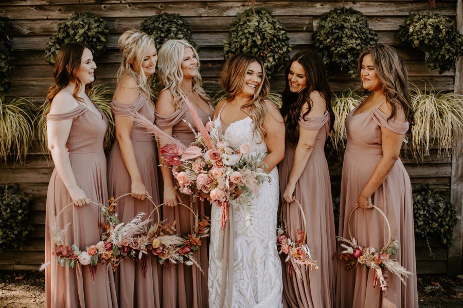 Bridesmaids portrait