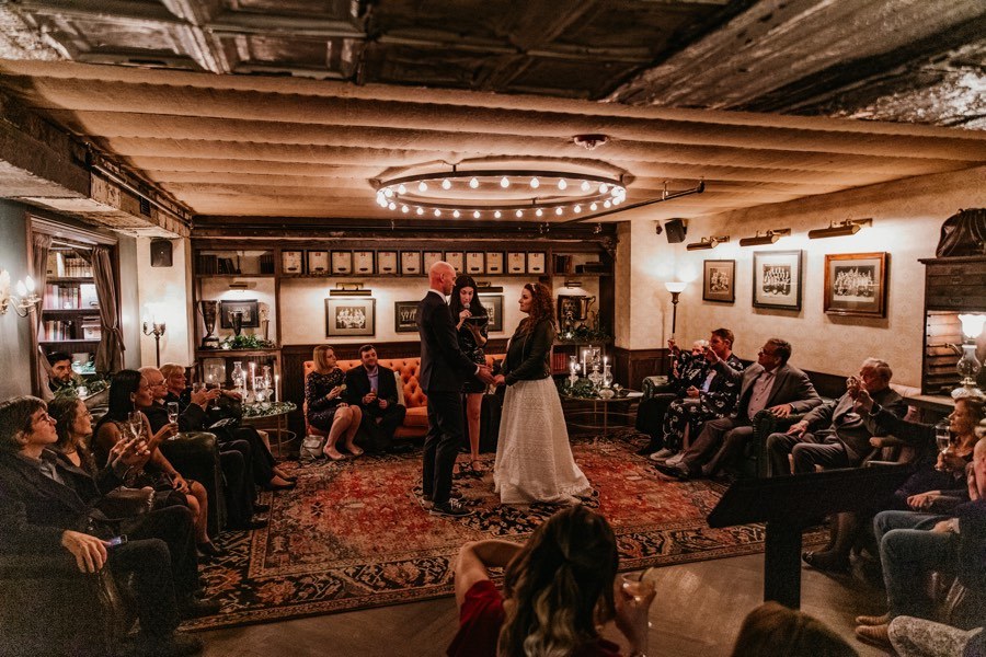 Harp and Crown wedding