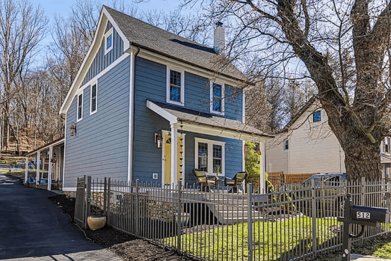 Just Listed Expanded Square Farmhouse for Sale