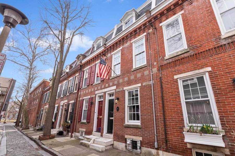 open houses philadelphia wash west bradford alley rowhouse