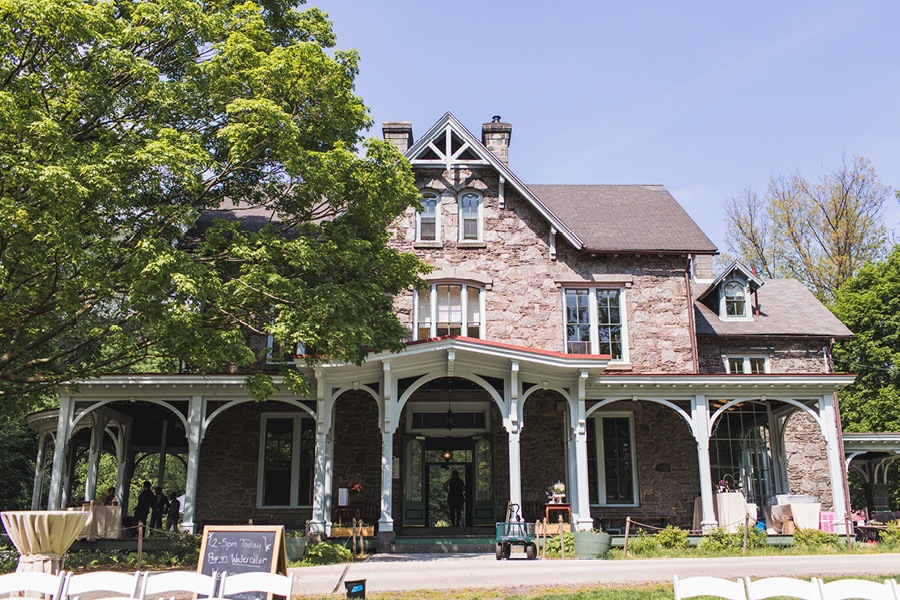 Awbury Arboretum wedding