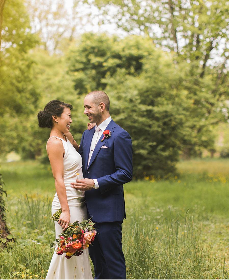 Awbury Arboretum wedding