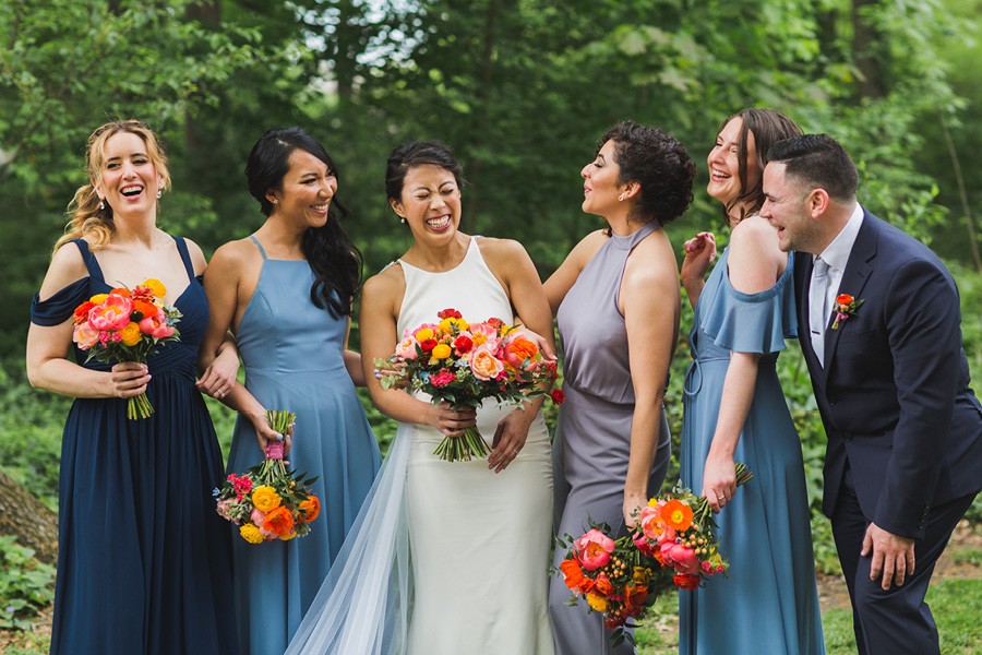 Awbury Arboretum wedding