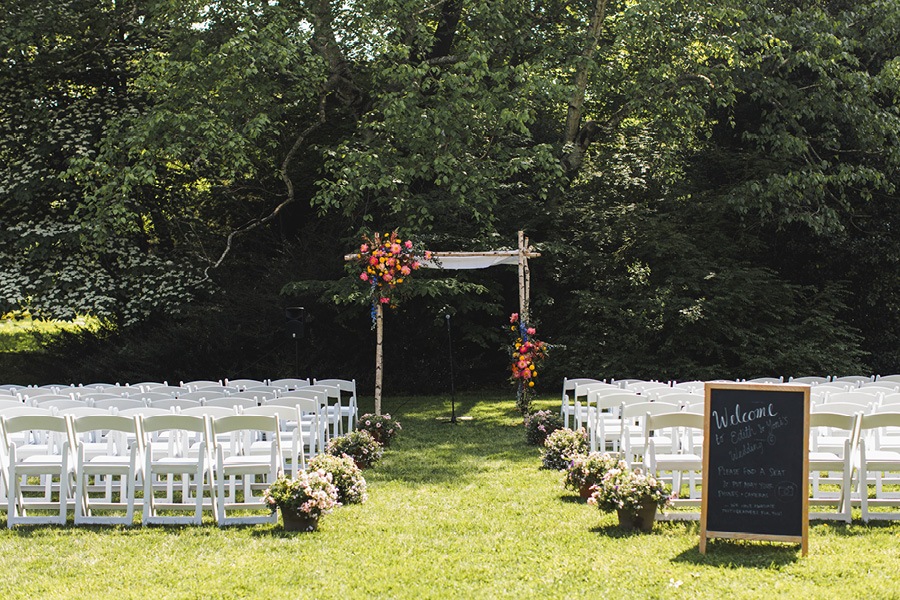 Awbury Arboretum wedding