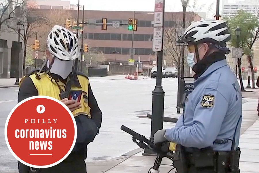 philly police during the coronavirus crisis