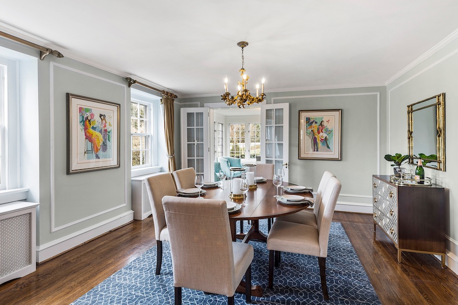house for sale updated bryn mawr colonial house for sale dining room