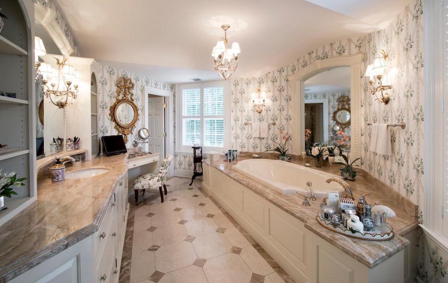 her master bathroom