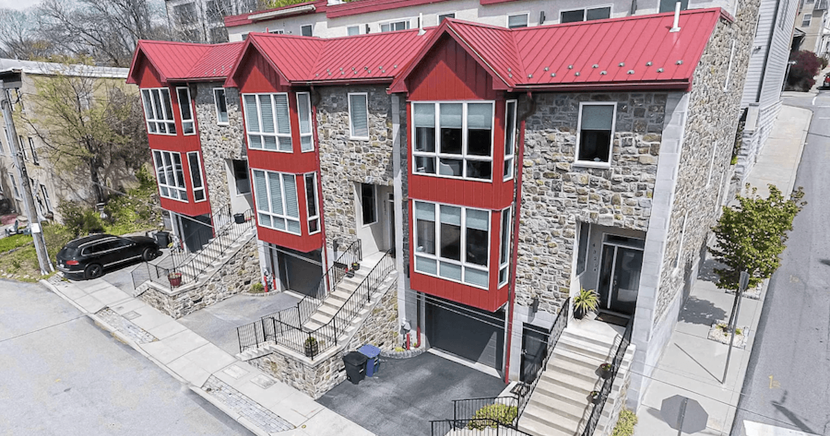 Just Listed Contemporary Manayunk Townhouse for Sale