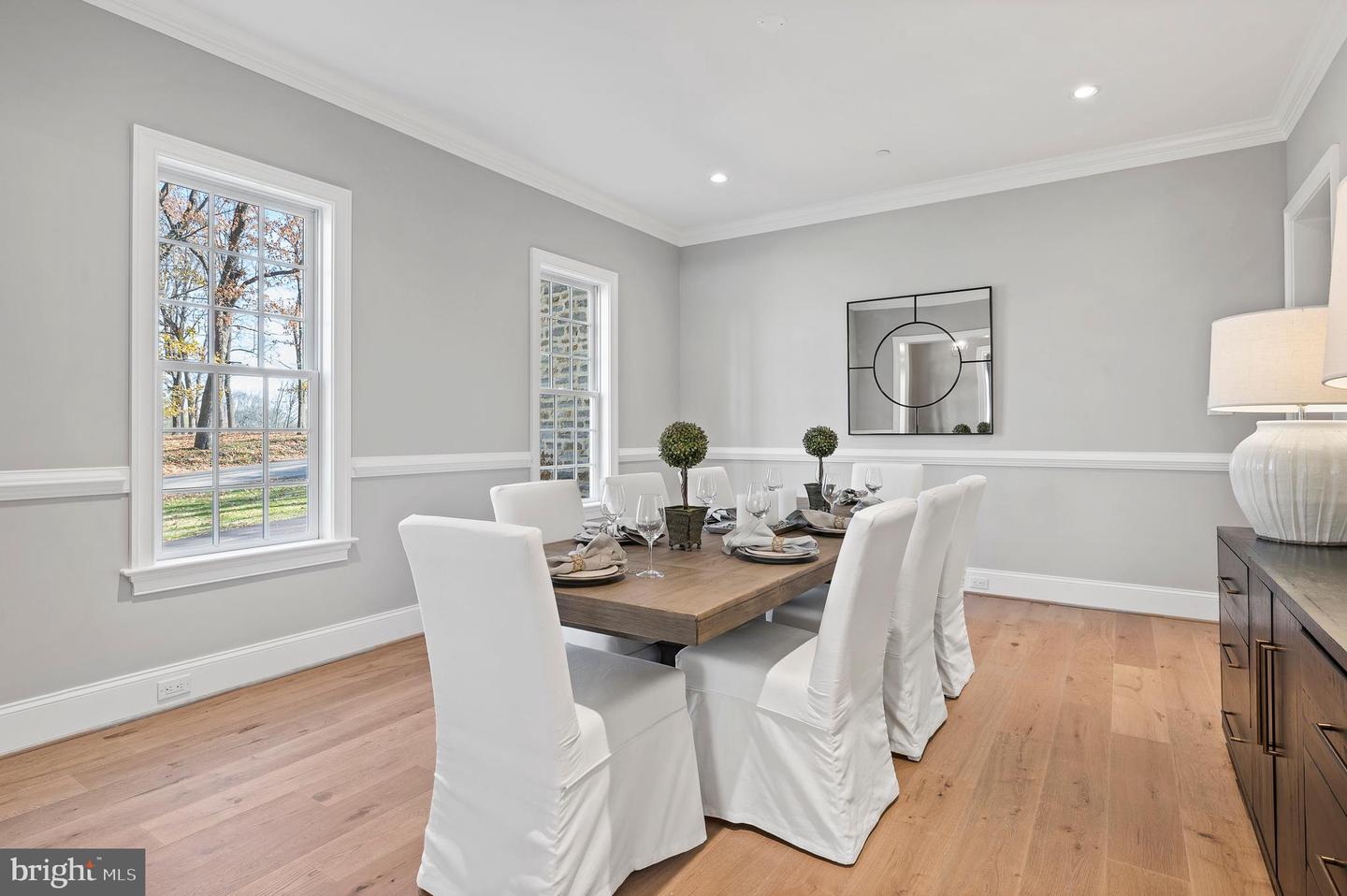 wayne custom colonial house for sale dining room