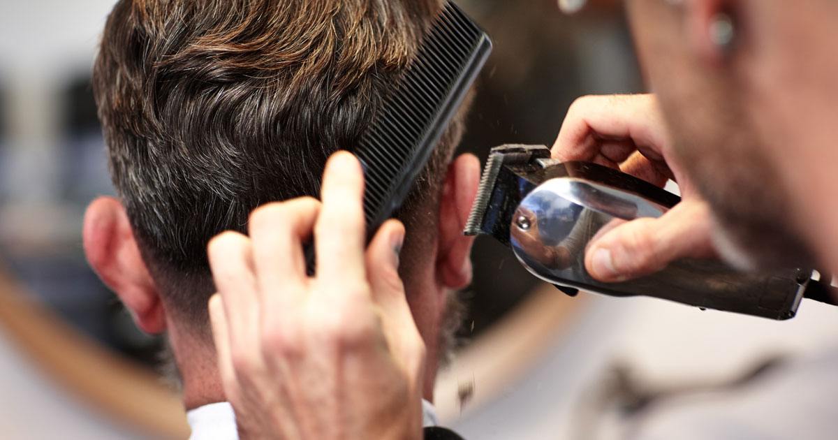 how to trim men's hair at home with trimmer