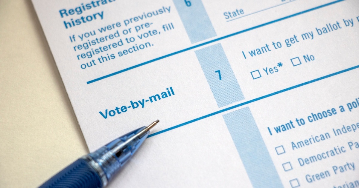 You Should Really Sign Up For A Mail-In Ballot. Here’s How To Do It