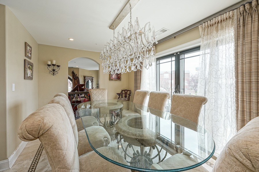 packer park mcmansion house for sale dining room