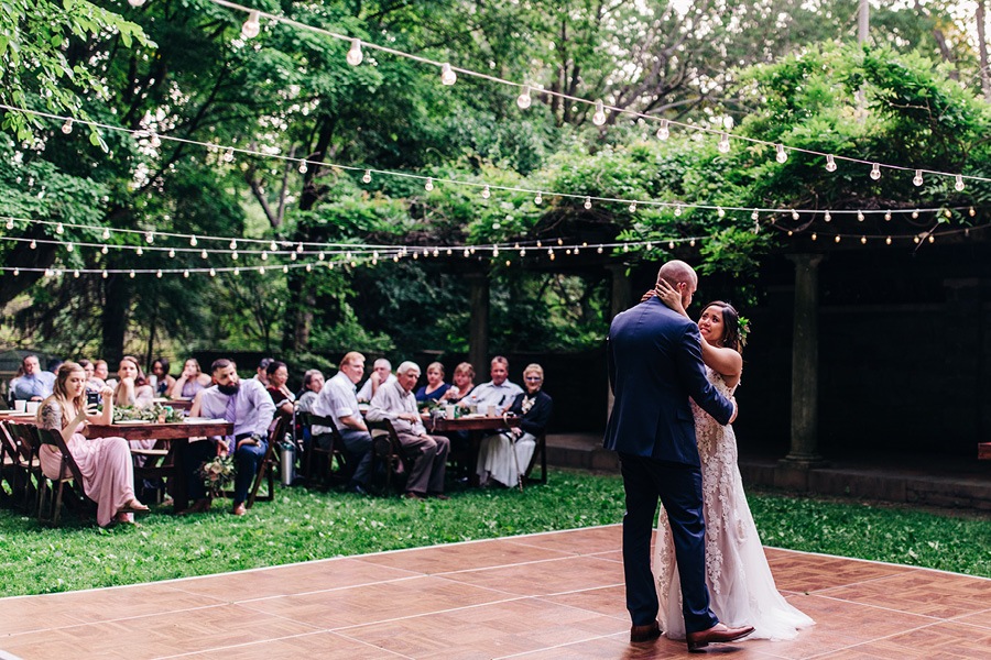 Curtis Arboretum wedding