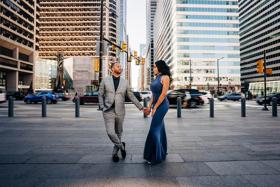 Philadelphia engagement photo