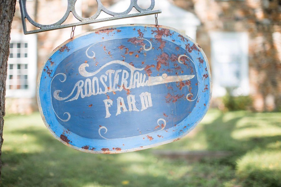 roostertail farm sign