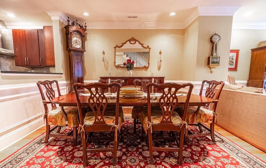 spring garden townhouse for sale dining room