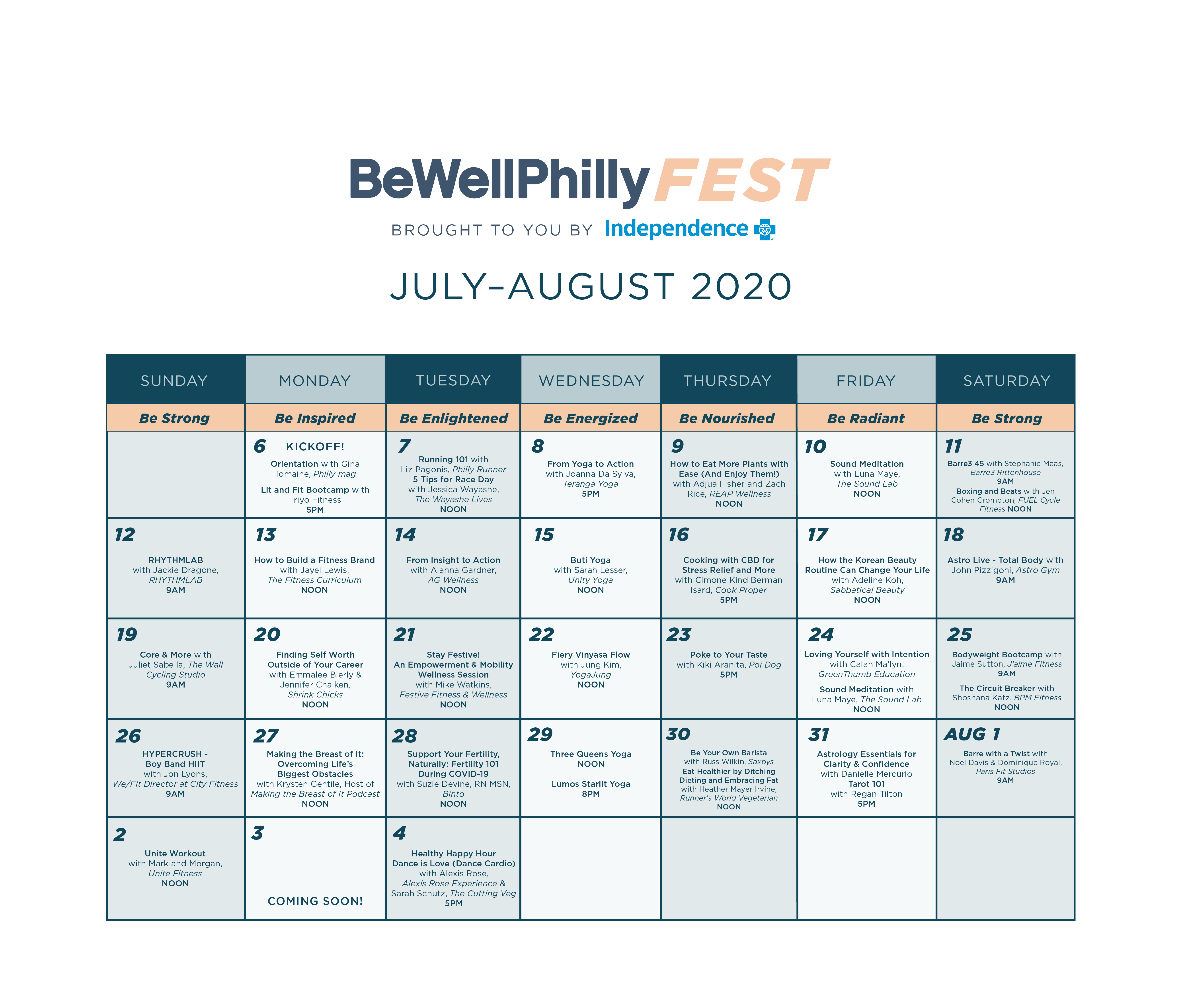 Be Well Philly Fest Philadelphia Magazine