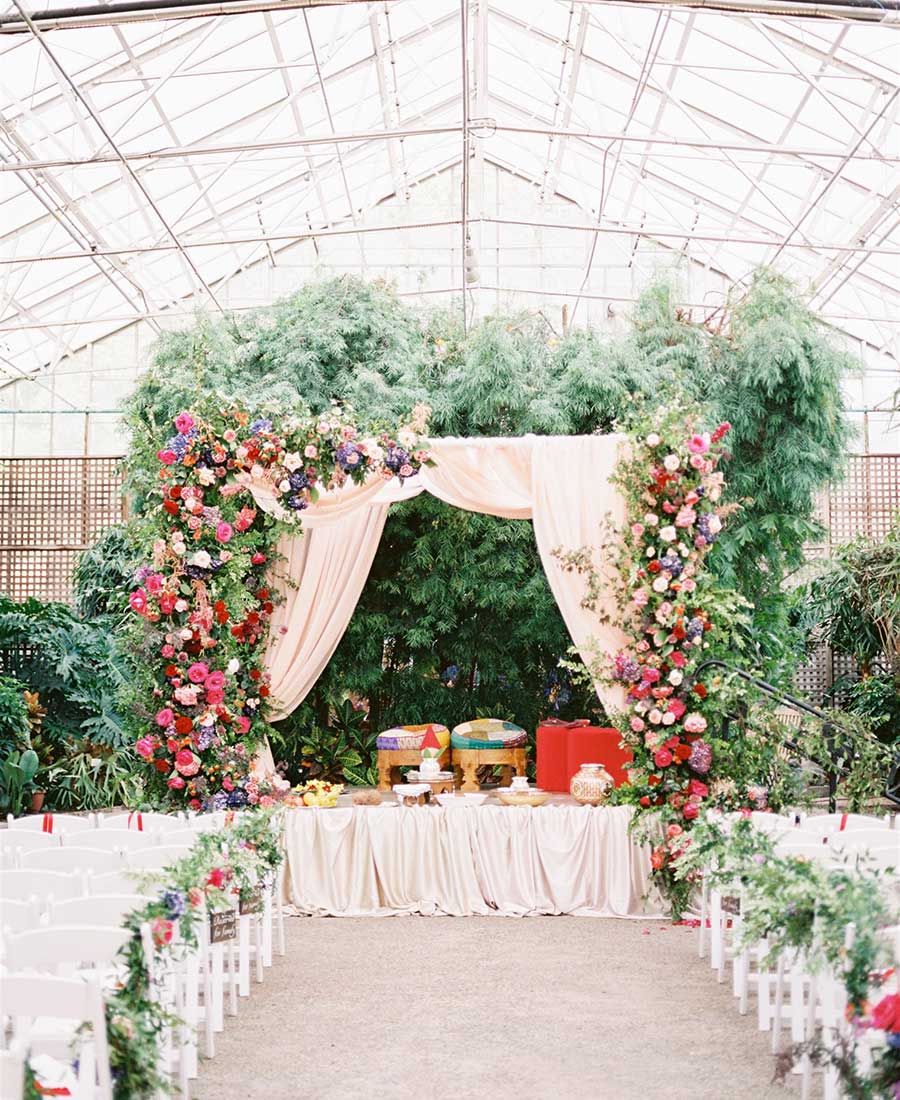 Mariage au Centre de l'horticulture