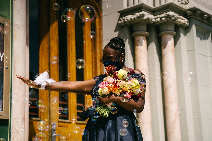 Coronavirus de mariage de Philadelphie