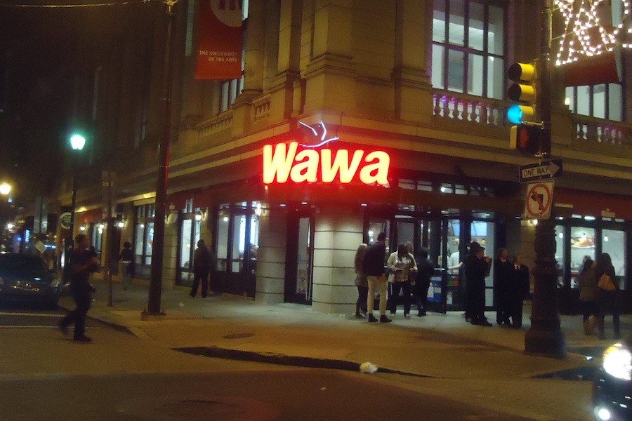 wawa, which is asking customers to pay with cards or exact change due to national coin shortage