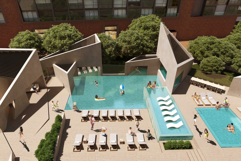 The Cove at The Piazza Opens New Pool Club Philadelphia Magazine