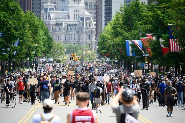 Here S To The Philadelphia Protesters Who Are Changing The World   Protesters Philadelphia 605x403 