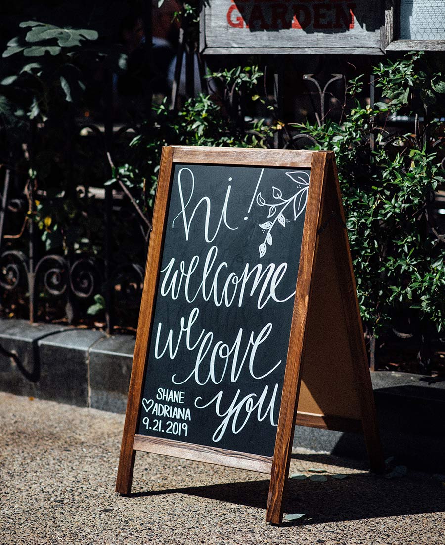 Mariage au jardin de Talula