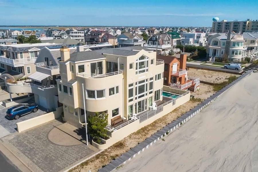 longport contemporary house for sale perspective view