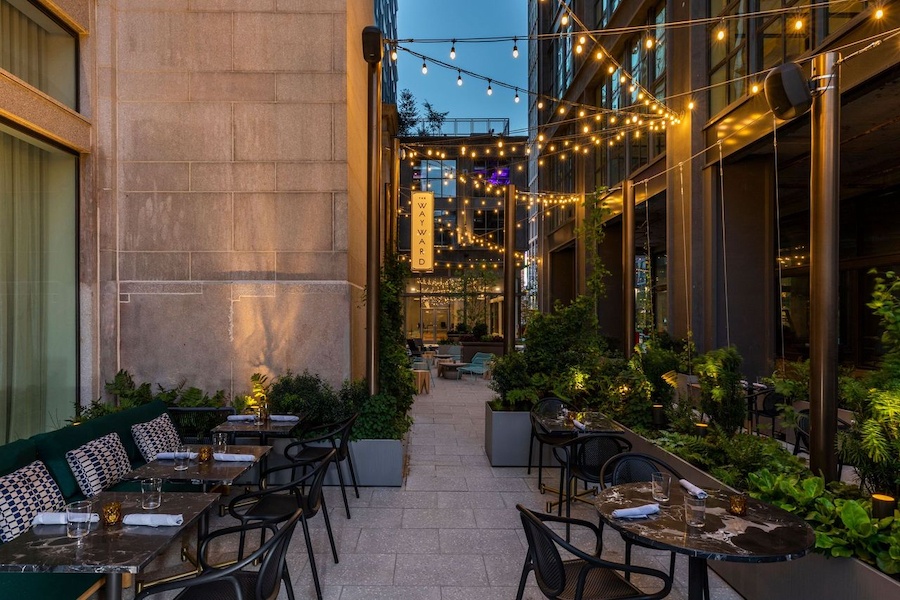 Midtown restaurants with online outdoor seating