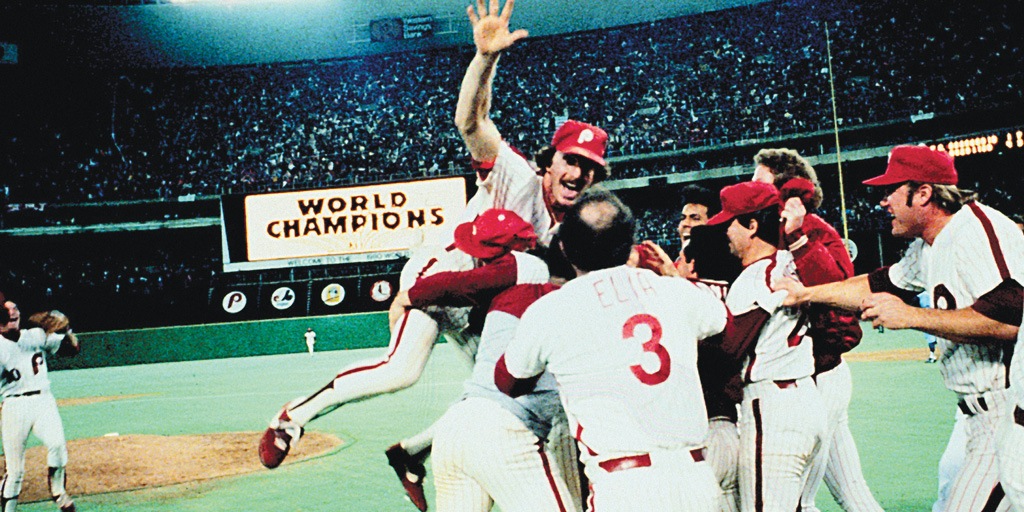 Mike Schmidt Philadelphia Baseball 1980 World Champions Shirt 