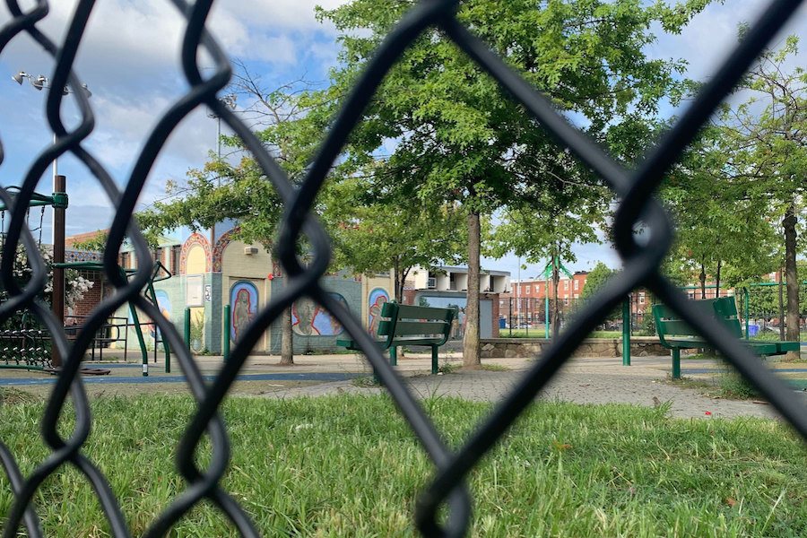 south philadelphia's capitolo playground, the site of Allen Mikell's death