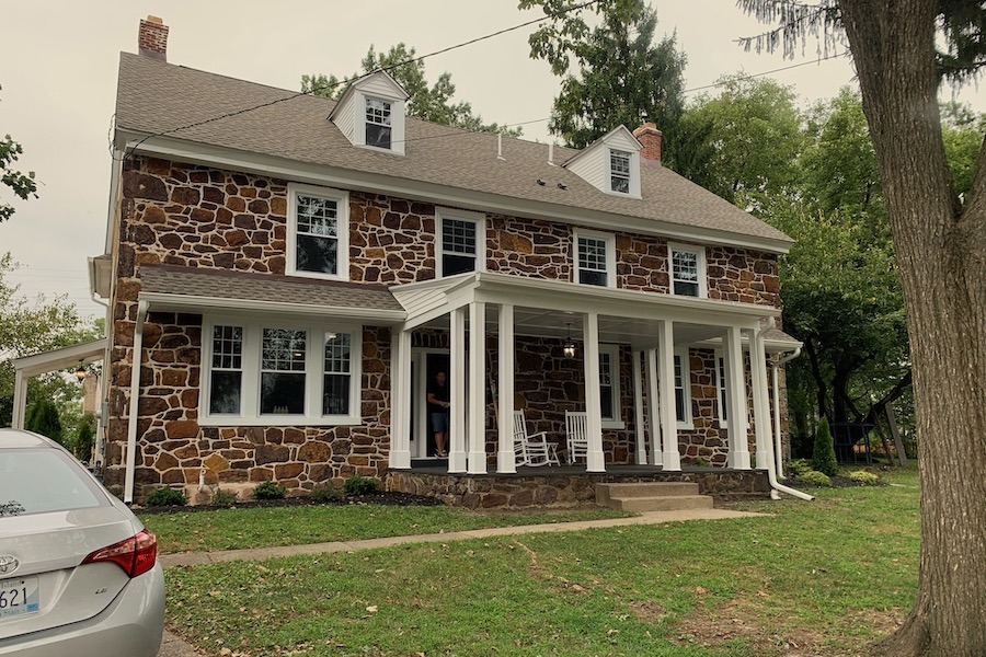 house for sale cinnaminson farm house exterior front