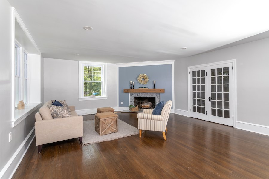 house for sale cinnaminson farm house living room