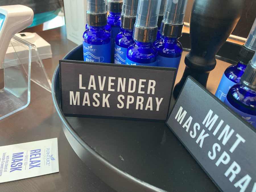 mask spray at the COVID store at the King of Prussia Mall