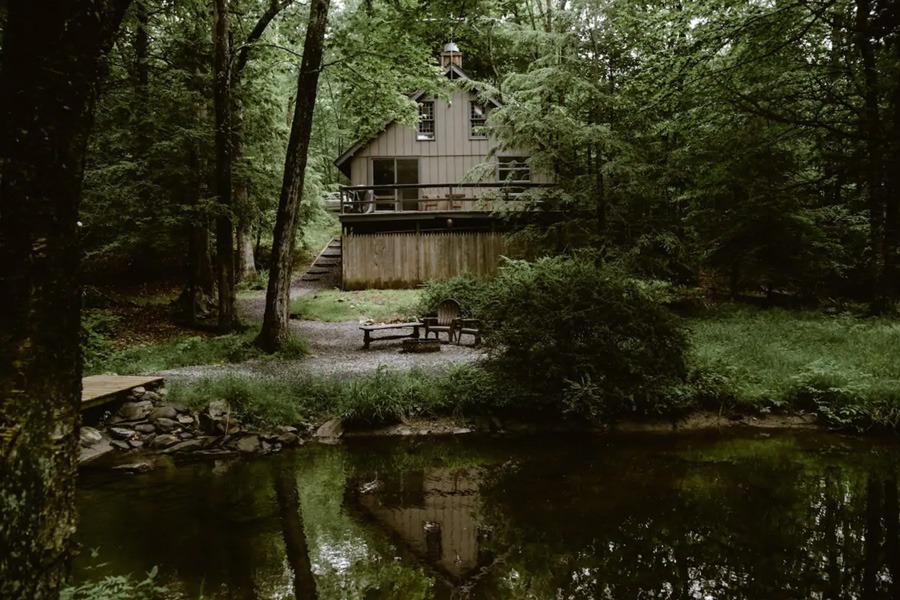 airbnb cabane lângă philadelphia