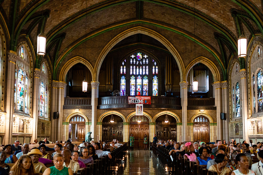 A St. Martin de Porres Wedding in North Philadelphia