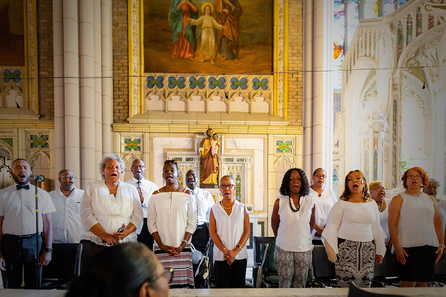 A St. Martin de Porres Wedding in North Philadelphia