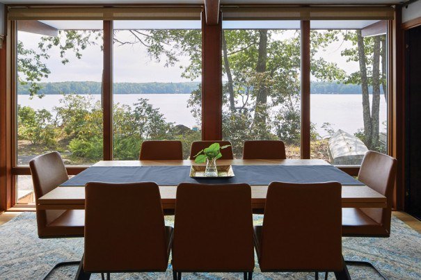 Look Inside This Gorgeous Mid-Century Modern Lake House