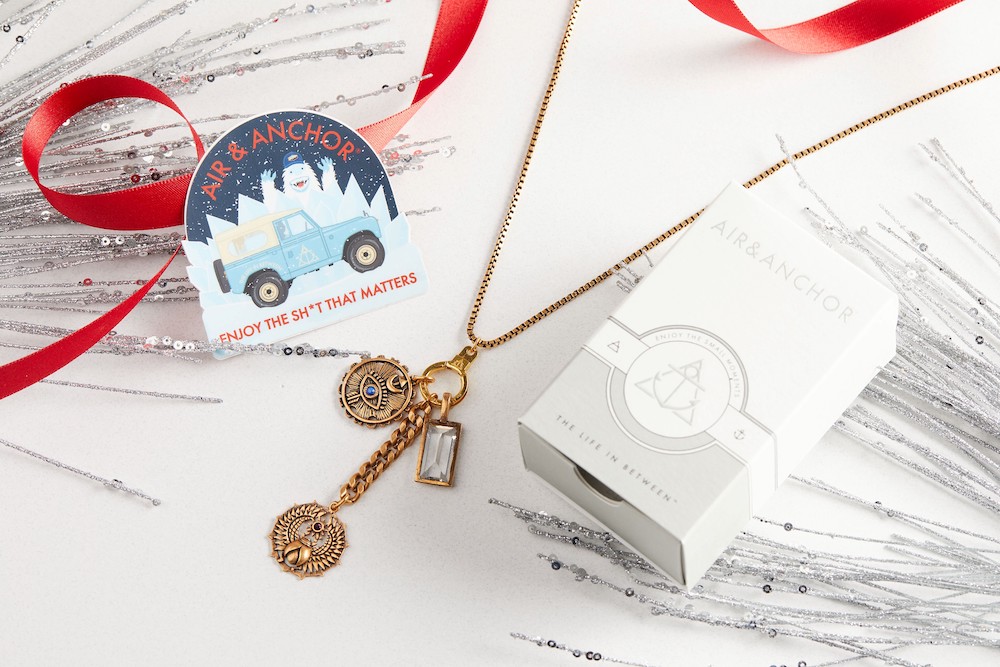 air and anchor necklace